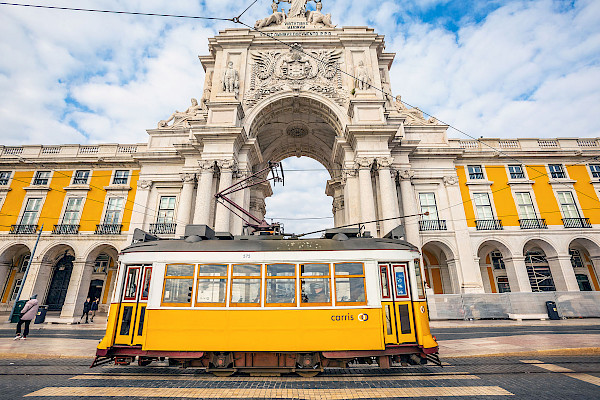 A tram on the Rua Augusta in #Lisbon, at the end - or the beginning should you wish to travel it in reverse - of Route 23 from the 17th edition of #EuropebyRail…

Photo © Angelo Cordeschi / Dreamstime