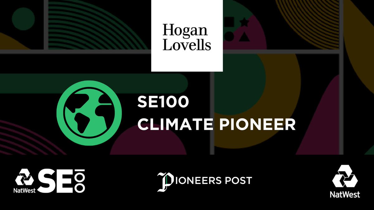.@HoganLovells are once more generously supporting the Climate Pioneer category in this year’s NatWest #SE100 Awards. Could your social venture be this year’s winner? Take a look at the details and enter here by 10 May: pioneerspost.com/news-views/202…