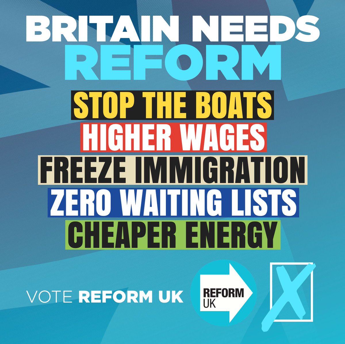 Only Reform UK is ready to save Britain!! Britain needs Reform 🇬🇧
