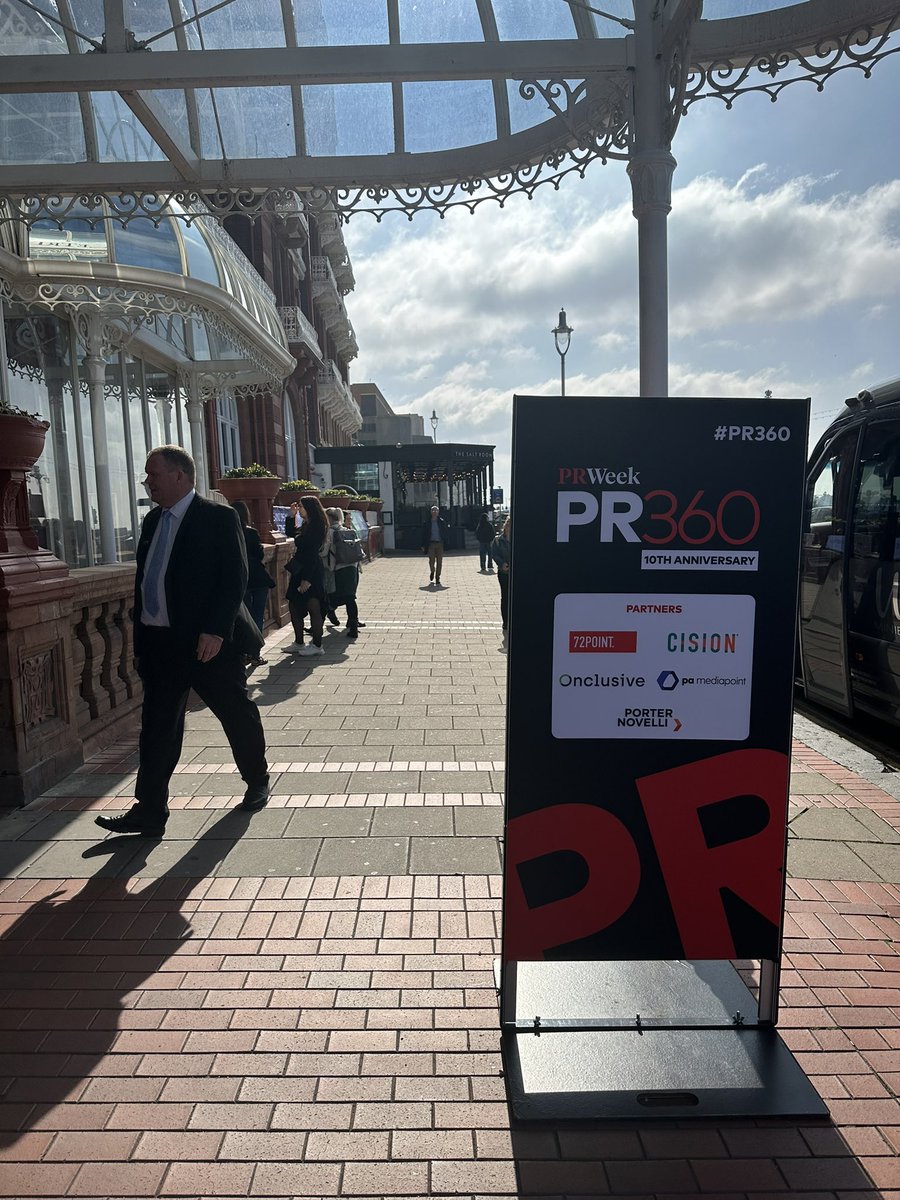 The doors are now open to #PR360. Join us as we kick off Day 1 of our two-day event, where we connect the brightest minds in PR and communications at this 10-year anniversary celebration of PR360 #PR #comms #leadership