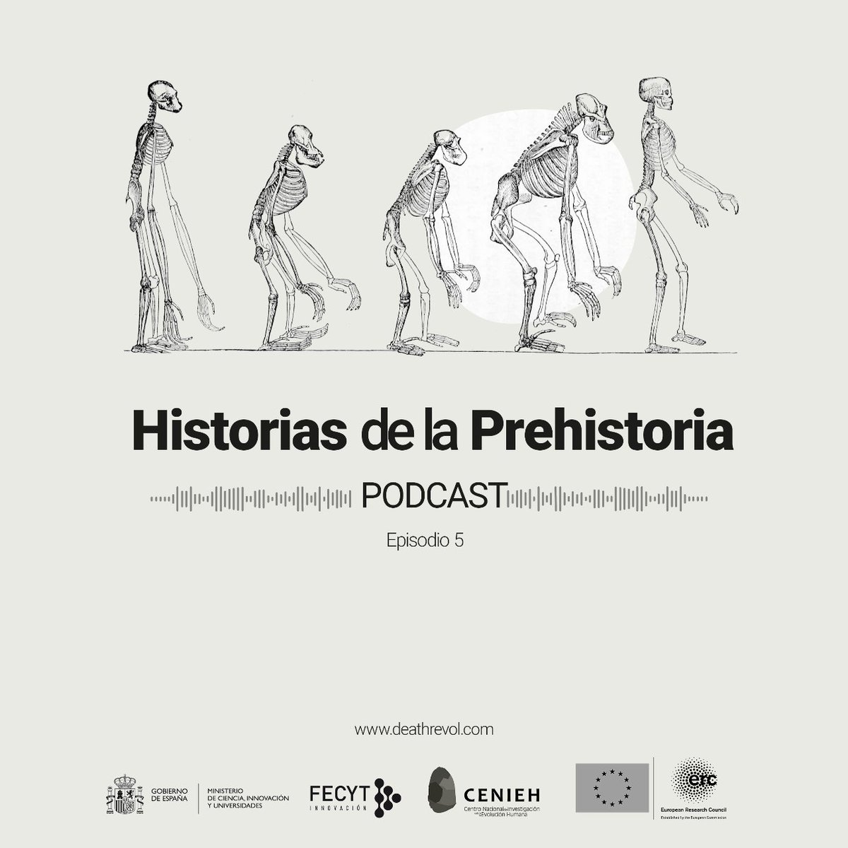 At last, in the second half of the 19th century, prehistory was born as a science, and we tell you about it in the 𝐍𝐄𝐖 𝐄𝐏𝐈𝐒𝐎𝐃𝐄 of our podcast 'Historias de la Prehistoria'. You can now listen to it: open.spotify.com/episode/3lLTGq… @ERC_Research @FECYT_Ciencia @CENIEH