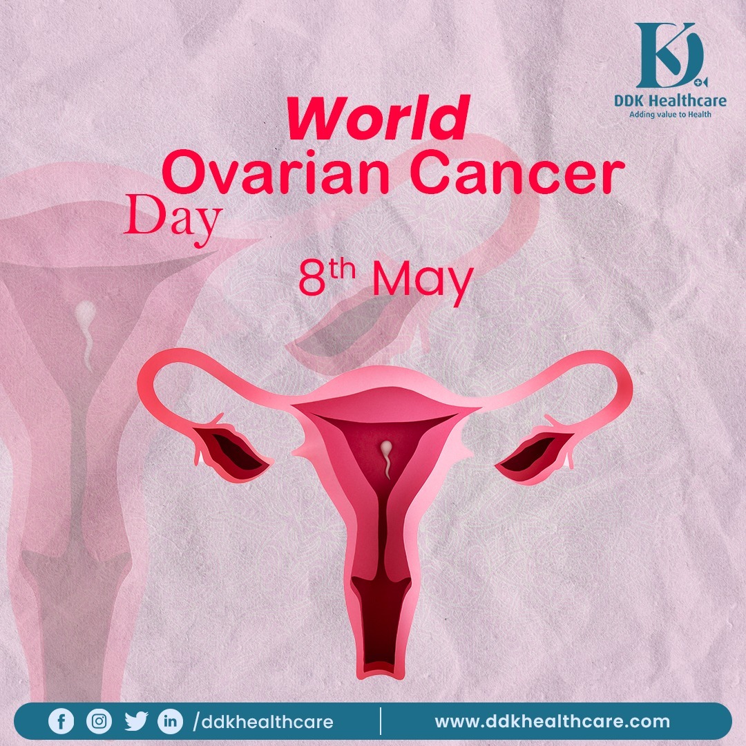 On World Ovarian Cancer Day, let's unite for early detection and support. Together, we can save lives. 🤍 #WorldOvarianCancerDay #DDKHealthcare