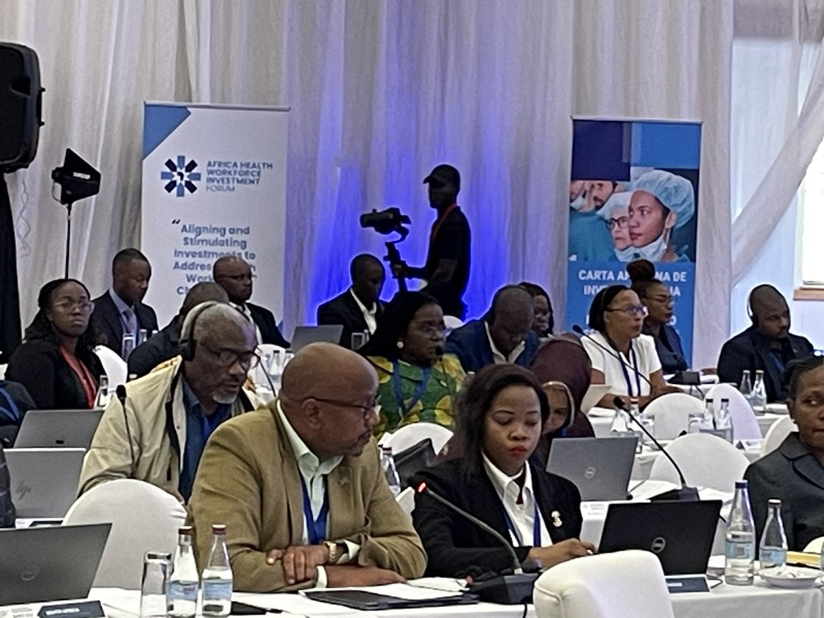 #Africa Health Workforce Investment Charter & Forum🇳🇦

5️⃣Principles:
-Government #Leadership 
-#Evidence based priorities
-Alignment & #partnership 
-More & better #investment 
-#Sustainability 

1️⃣ goal
#Invest in Africa’s #HealthWorkforce🌍 

#Together let’s do it!
