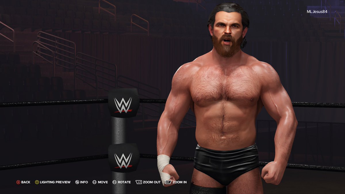 DMCCAWs's tweet image. Haven’t been feeling like creating lately in a funk I guess, but chipped away some more at #JakeSomething what ya think? Any feedback would be greatly appreciated thanks 

#WWE2K24 
#DMCCAWS