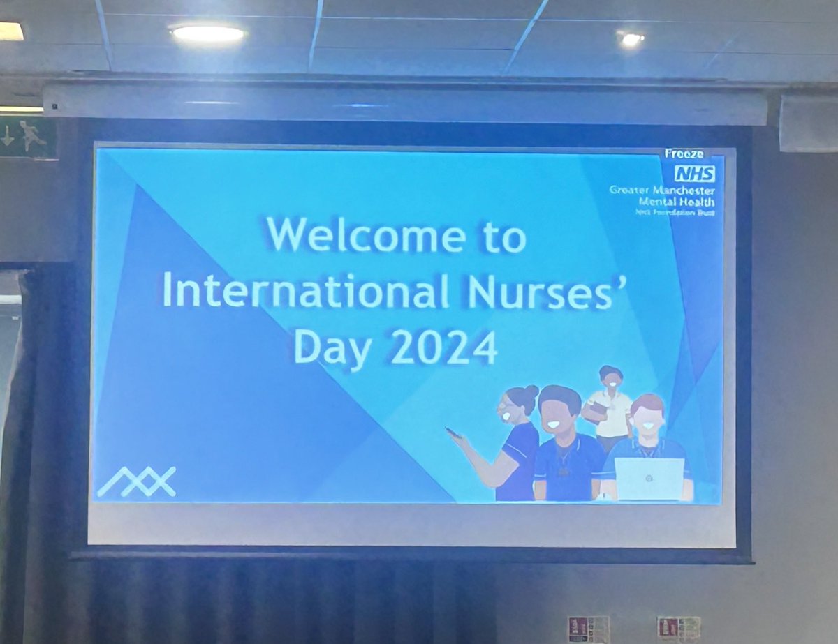 Happy international nurses day to all the fabulous nurses I work with in Manchester ⭐️