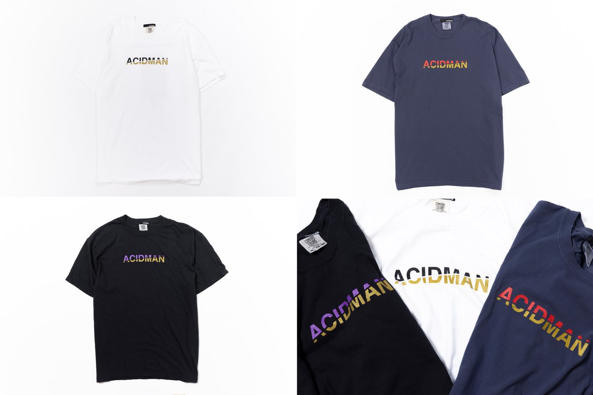 最終値引きACIDMAN　GOLDEN LOGO TEE　ファンクラブ限定カラー chi3k1 on X