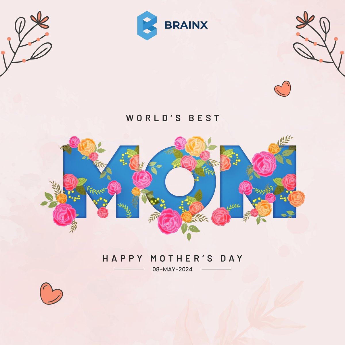 BrainXTechs's tweet image. Today and every day, celebrating the incredible love, strength, and wisdom of mothers everywhere. Happy Mother&apos;s Day 💐.

#HappyMothersDay #MomLove #BrainX #Gratitude #MotherhoodJoy #FamilyFirst #MomLife #CelebratingMom #ThankYouMom #ForeverGrateful #SuperMom #LoveYouMom