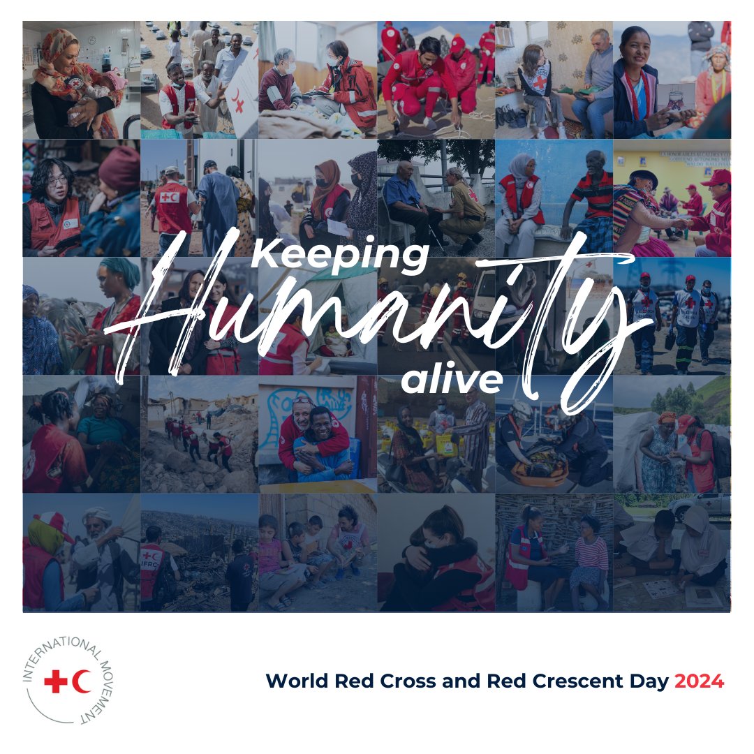 On today's World Red Cross and Red Crescent Day, we express our gratitude to our Red Cross and Red Crescent volunteers and staff, around the world, for changing the lives of millions of people every single day, providing care and assistance.

Even in the darkest of times, the