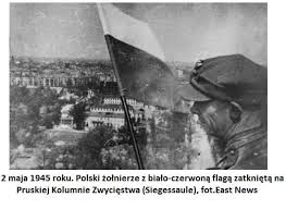 W decydującej fazie wojny Wojsko Polskie stanowiło czwartą siłę koalicji antyhitlerowskiej. Polska ma swój doniosły znak Victorii w tej wojnie. Biało-czerwony sztandar nad pokonanym Berlinem. 2 maja 1945 roku żołnierze z 1 Dywizji Piechoty im. Tadeusza Kościuszki zatknęli polską…