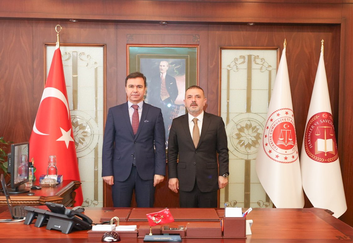 Ankara Cumhuriyet Başsavcısı Sn. Gökhan Karaköse’yi ziyaret ettik. Sn. Başsavcımıza hayırlı görevler ve kolaylıklar diliyorum.