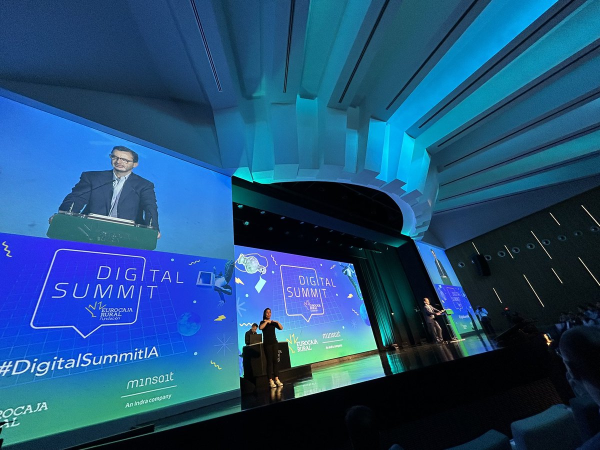 ¡Arranca #DigitalSummitIA 2024!📲

En la edición de este año se abordará cómo nos afecta la IA, sus utilidades y ventajas 🤖✌️

¿Mola verdad? 🤩