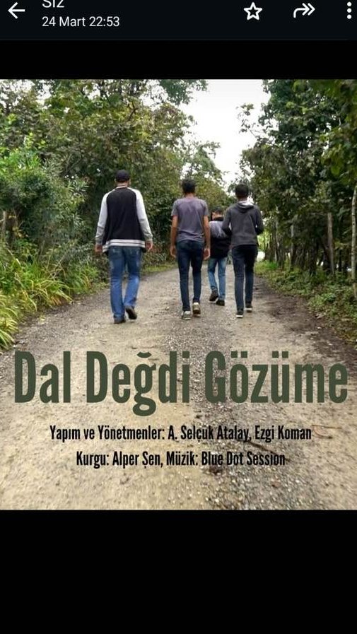 'Dal Değdi Gözüme' filmi, 10 Mayıs saat 20.30'da @iscifilmfest kapsamında Beyoğlu Sineması'nda...