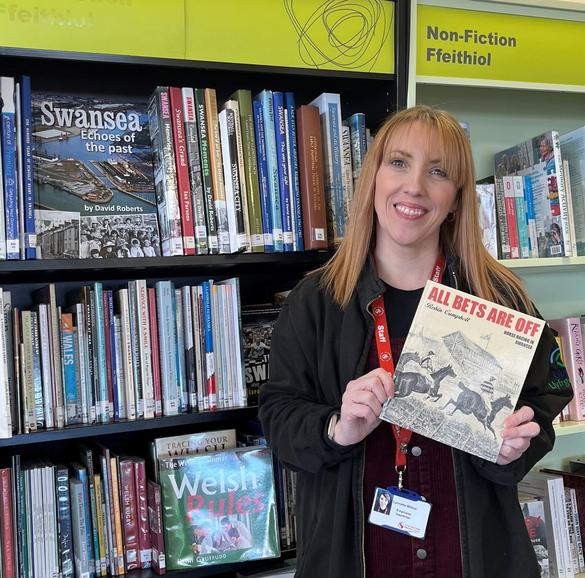 #Penlan Library’s book choice for #LocalHistoryMonth is; 'All bet's are off ' by Robin Campbell Check out the local history section of your local library or you can request books from other libraries and pick them up in a library near you. swansea.gov.uk/libraries