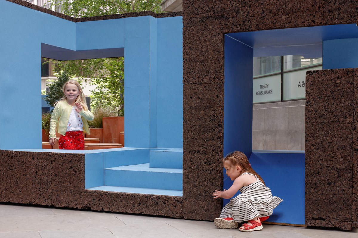 Neither a sculpture nor a traditional playground, this project brings an element of unexpected play into the city, inviting people to interact with one another and their surroundings in new ways and shifting perceptions of #publicspace within #London. architonic.com/20763617