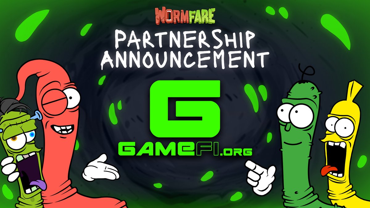🥁🥁🥁Are you ready for some INCREDIBLE news?

💥💥💥

🎉Wormfare partners with the world's largest Web3 Launchpad - @GameFi_Official!!

🥳🥳🥳

GameFi brings together everything about Web3 gaming & ecosystem and is behind the majority of the most successful blockchain game…