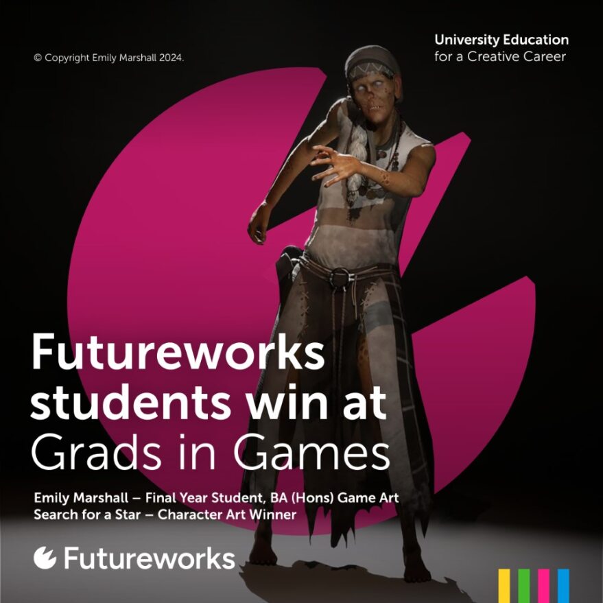 Futureworks (@futureworks_mcr) on Twitter photo We are thrilled to announce that Em Marshall (<a href="/emarshallarts/">Em Marshall</a>) has won the highly competitive Character #Art category of the #Grads in Games Search for a Star competition.
Read what Em has to say about winning the award visit our website: shorturl.at/hKORU
#GameIndustry We are thrilled to announce that Em Marshall (<a href="/emarshallarts/">Em Marshall</a>) has won the highly competitive Character #Art category of the #Grads in Games Search for a Star competition.
Read what Em has to say about winning the award visit our website: shorturl.at/hKORU
#GameIndustry
