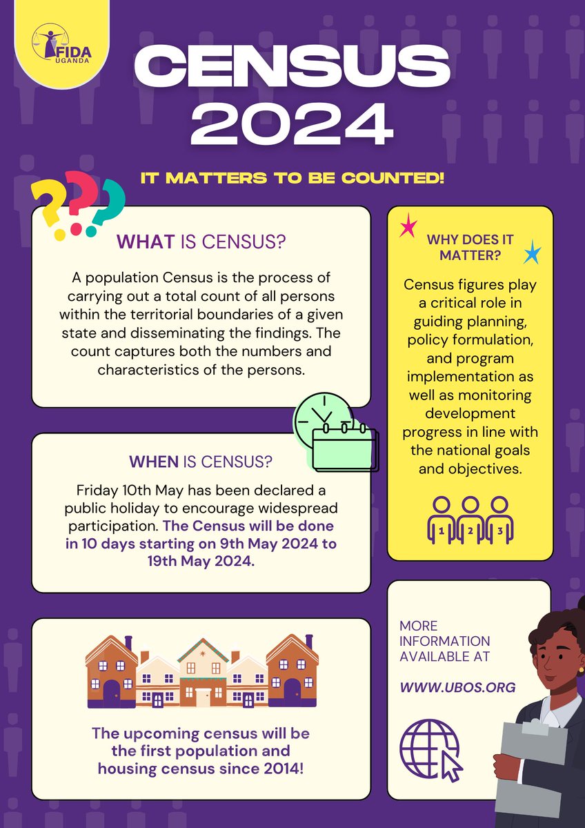 #Census2024 This Friday marks the start of the 2024 census. This is the first housing and population census since 2014! By participating in census we support the government and CSO’s in identifying and remedying problem areas in our communities. If you have questions about why…