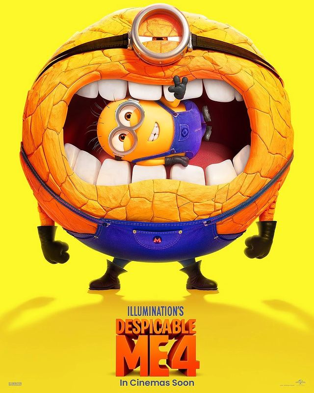 This one’s got bite. Despicable Me 4 in theaters soon.