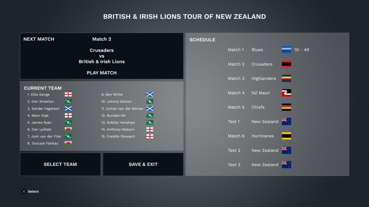 JLR Alpha 15 Out Now!
Select your lineup at anytime throughout the tour.
Starting with B&amp;I Lions Tour of NZ.
More tours will be added next time. Let me know which tours you want.
Get it now: patreon.com/JLR
JLR Alpha 13 is free now jlr.nz
#jonahlomurugby