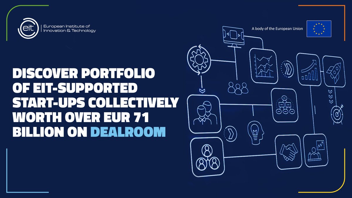 🚀 Introducing EIT Dealroom: discover over 5 500 ventures supported by the #EITCommunity. Dealroom offers comprehensive data, matchmaking tools, news about start-up ecosystem, insights into tech activities, women's empowerment, and job openings! 🔗eit.europa.eu/news-events/ne…