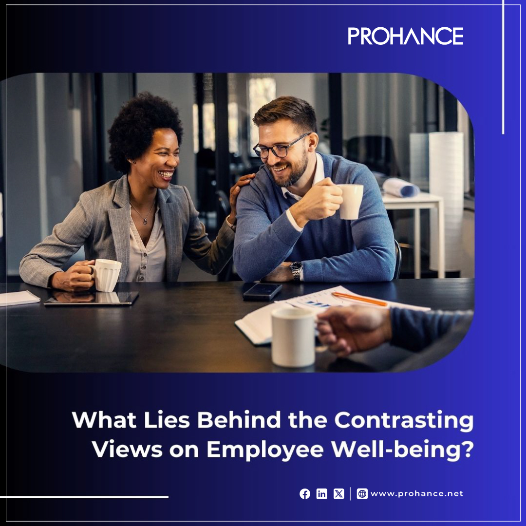 According to a Deloitte and Workplace Intelligence survey, there's a divide in how employees and their bosses view well-being at work. Insights available at: ow.ly/JHH950Rn1bO #WorkplaceWellbeing #EmployeeWellness #WorkLifeBalance #Productivity