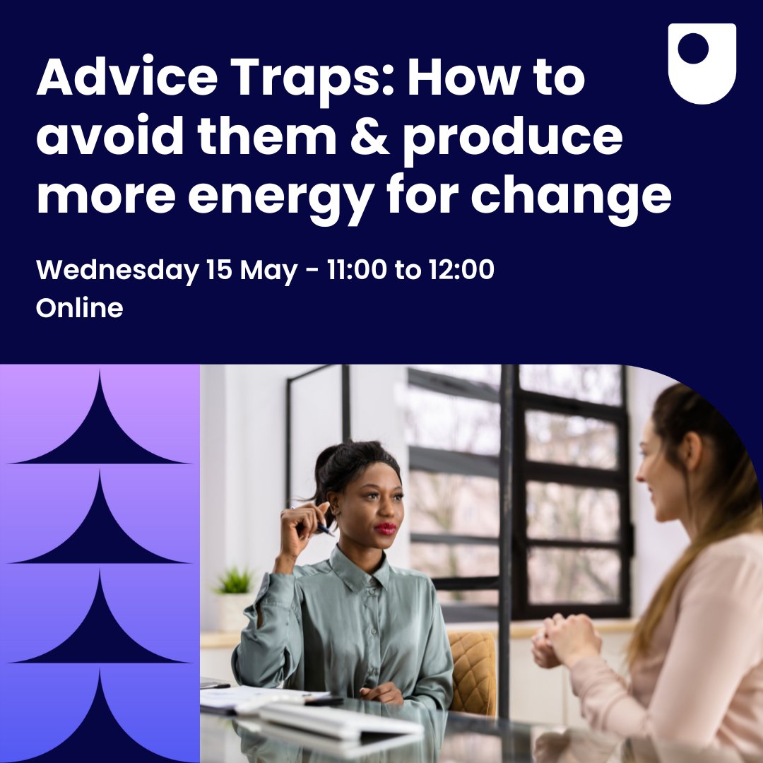 This #LearningAtWorkWeek we're hosting a free webinar for anyone interested in learning about a #coaching mindset 💭

Join us to explore the differences between giving advice and taking a coaching approach.

📅 Wednesday 15 May 11:00 - 12:00

Register:
ow.ly/4wb650RoXtA