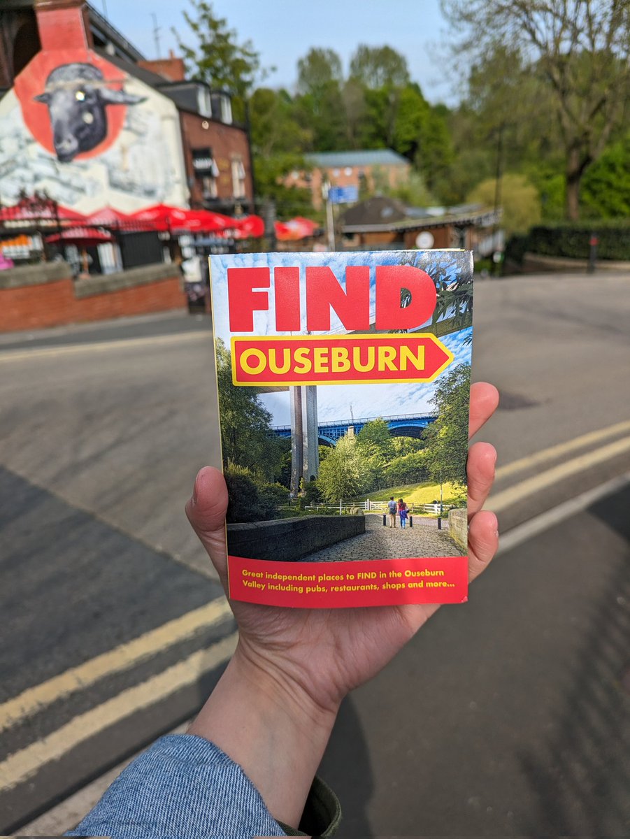 We love these little FIND OUSEBURN maps! Well done to Jess @nothing_new_interiors / @thisisthefind for creating a helpful resource for visitors.