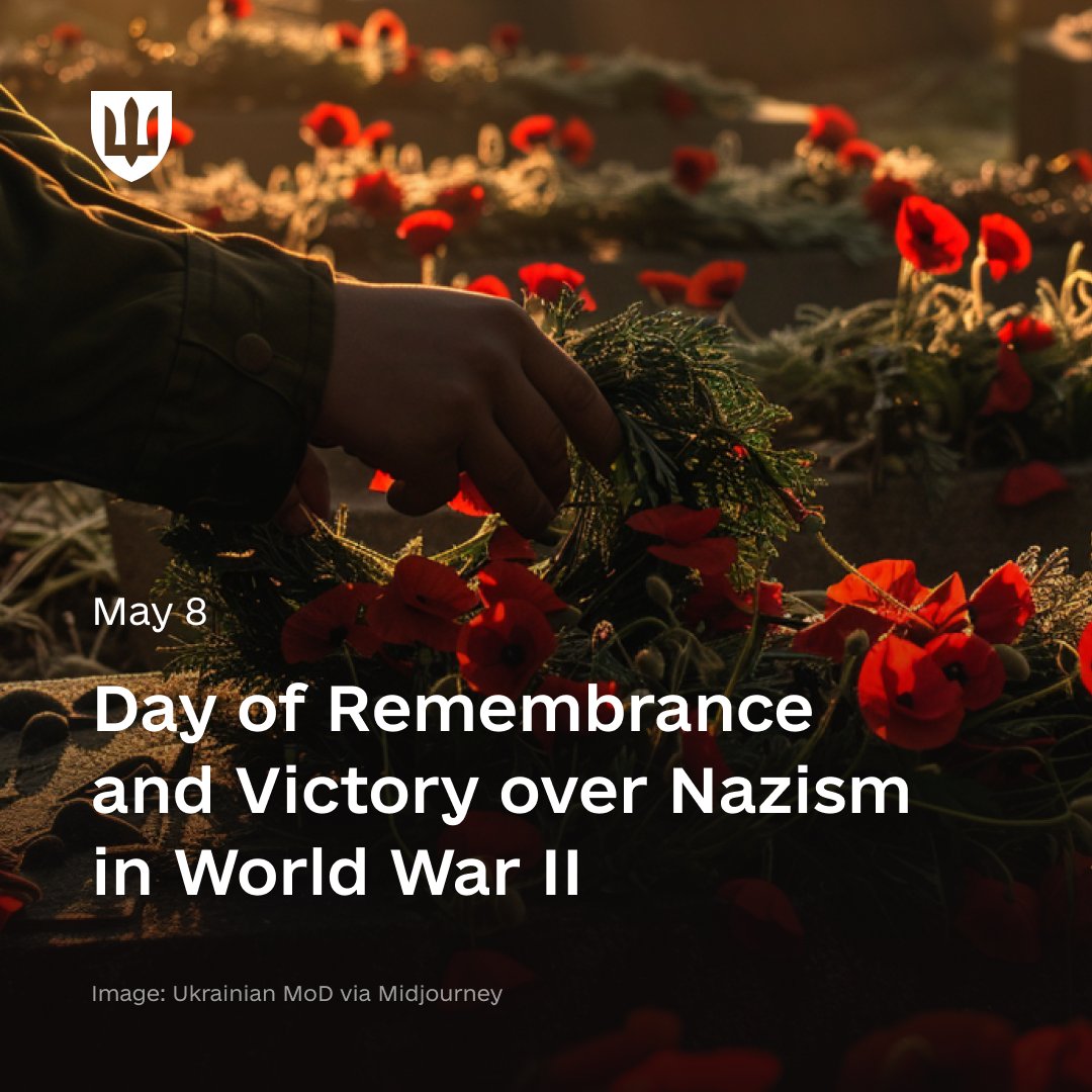 On May 8, we mark the Day of Remembrance and Victory over Nazism in the Second World War. Today, we honor the millions of Ukrainians who bravely fought and sacrificed their lives to defeat this evil. Today, a new evil has emerged, threatening Europe's peace and stability. The…