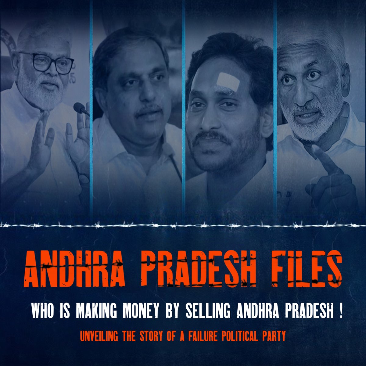 ComradeJSP's tweet image. ANDHRA PRADESH FILES 

#HelloAP_ByByeYCP