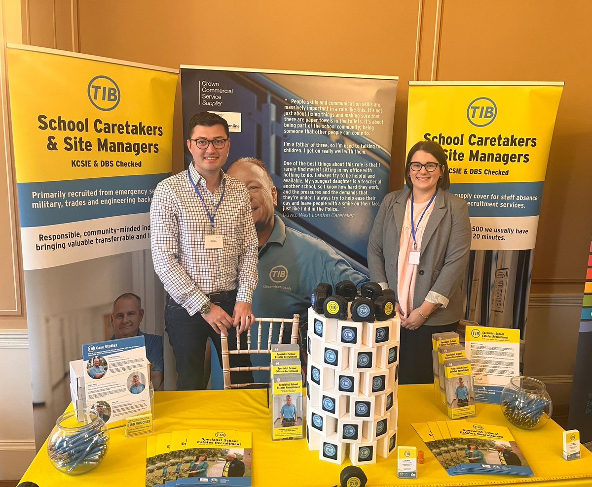 Holly and Leo are looking forward to meeting everyone at the Zenergi Invest in You conference for School Business Leaders  #investinyou #zenergi #tibservices #schoolcaretaker #schoolrecruitment #caretaker #schoolbusinessmanager