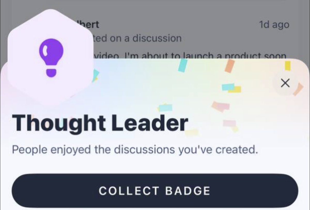 I am officially a thought leader 🤭
Thanks #producthunt