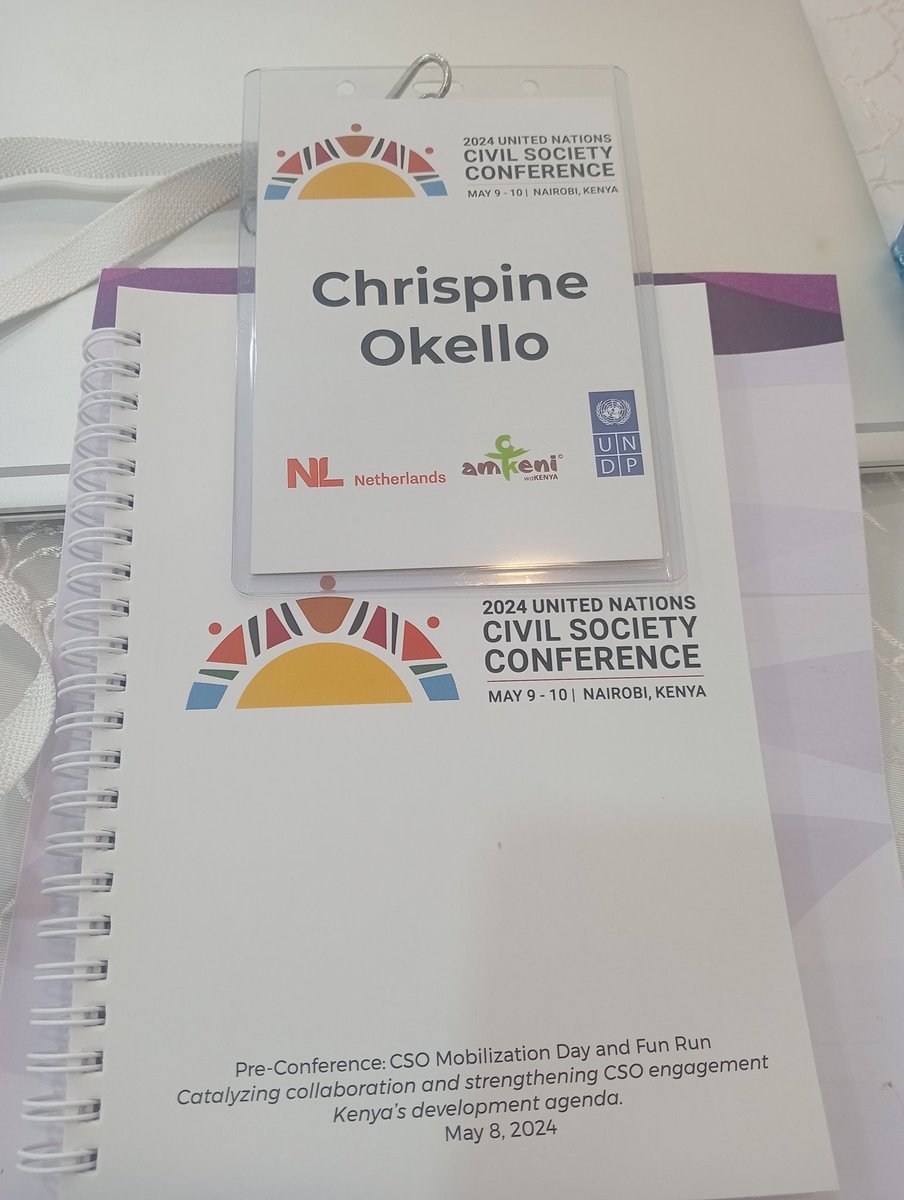 We're represented by our ED @OkelloChrispine at the ongoing 2024 UN Pre-conference: Mobilization Day and Fun Run Catalizing Collaboration and strengthening CSO engagement Kenya's Development Agenda. Thanks to our partner @fidakenya. Through @MitchelleO