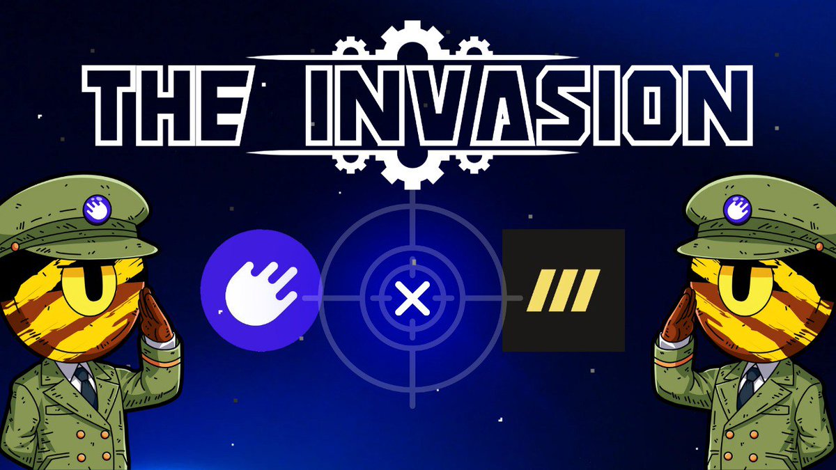 📣 Tinkers! our fren @MITTE_gg is under attack! Make #TheINVASION known and earn $GEAR 🪖 Rules of engagement: - like, comment, repost original INVASION tweet x.com/mitte_gg/statu… - Comment your champion meme w/ tags #TheINVASION @MITTE_gg @NearTinkerUnion and @MeteorWallet