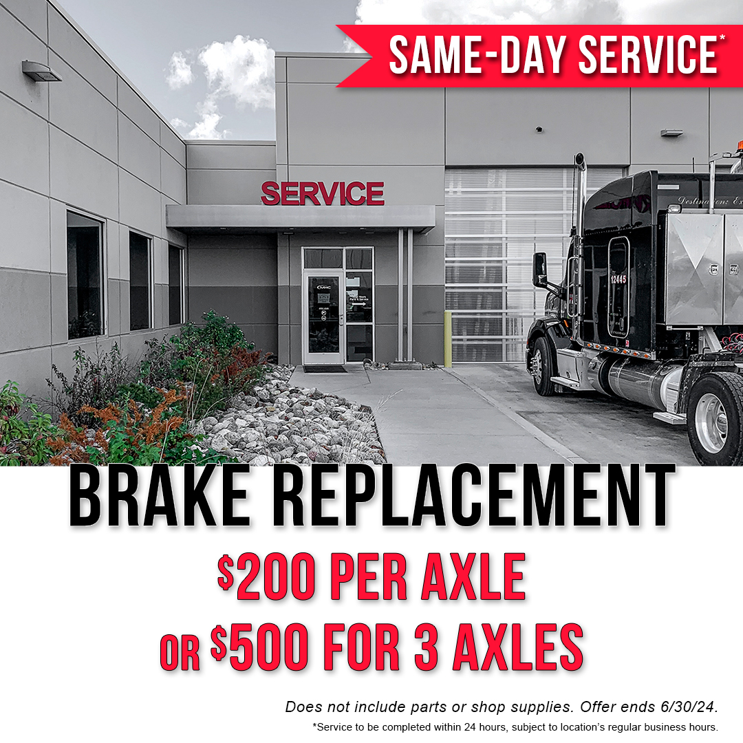 Regular brake system inspections and maintenance are vital to ensure the safety of everyone on the road. If your truck is ready for a tune up, schedule a service appointment with us today >> bit.ly/49J2Ekw