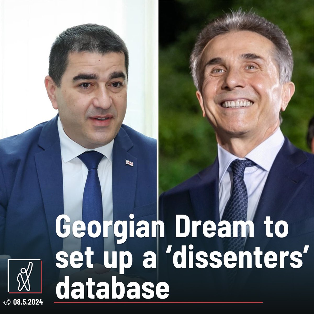 “In line with the decision of Georgian Dream’s board, using party structures we are starting to set up a database where information on all individuals involved in violence, other illegal activities, threats and blackmail or those who publicly approve of such actions. This…