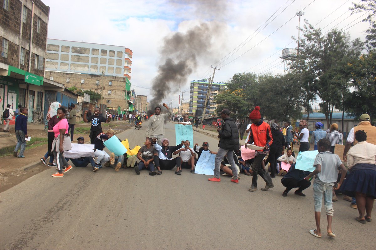 Housing is a social question. Give the mathare people housing instead of the demolitions. #OccupyKenya