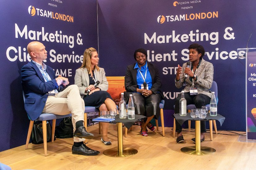 Great discussion last week Wednesday at #TSAM #TheSummitforAssetManagement! 

I always enjoy speaking with peers on the challenges and opportunities they’re experiencing! 

#technology #assetmanagement #WomenInBusiness #womenintech 

linkedin.com/posts/celiafra…