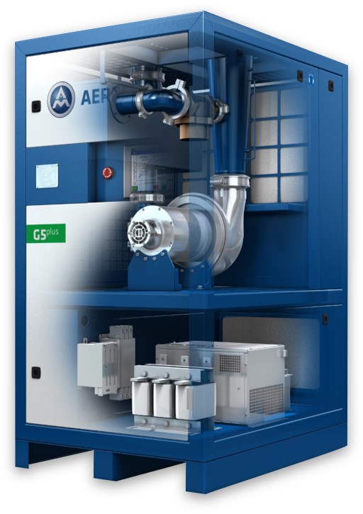 All AERZEN Turbo assemblies are fitted with an integrated electronic control system and local control panel, offering many benefits. The structure and operating principle of an AERZEN turbo blower is simultaneously simple and effective.