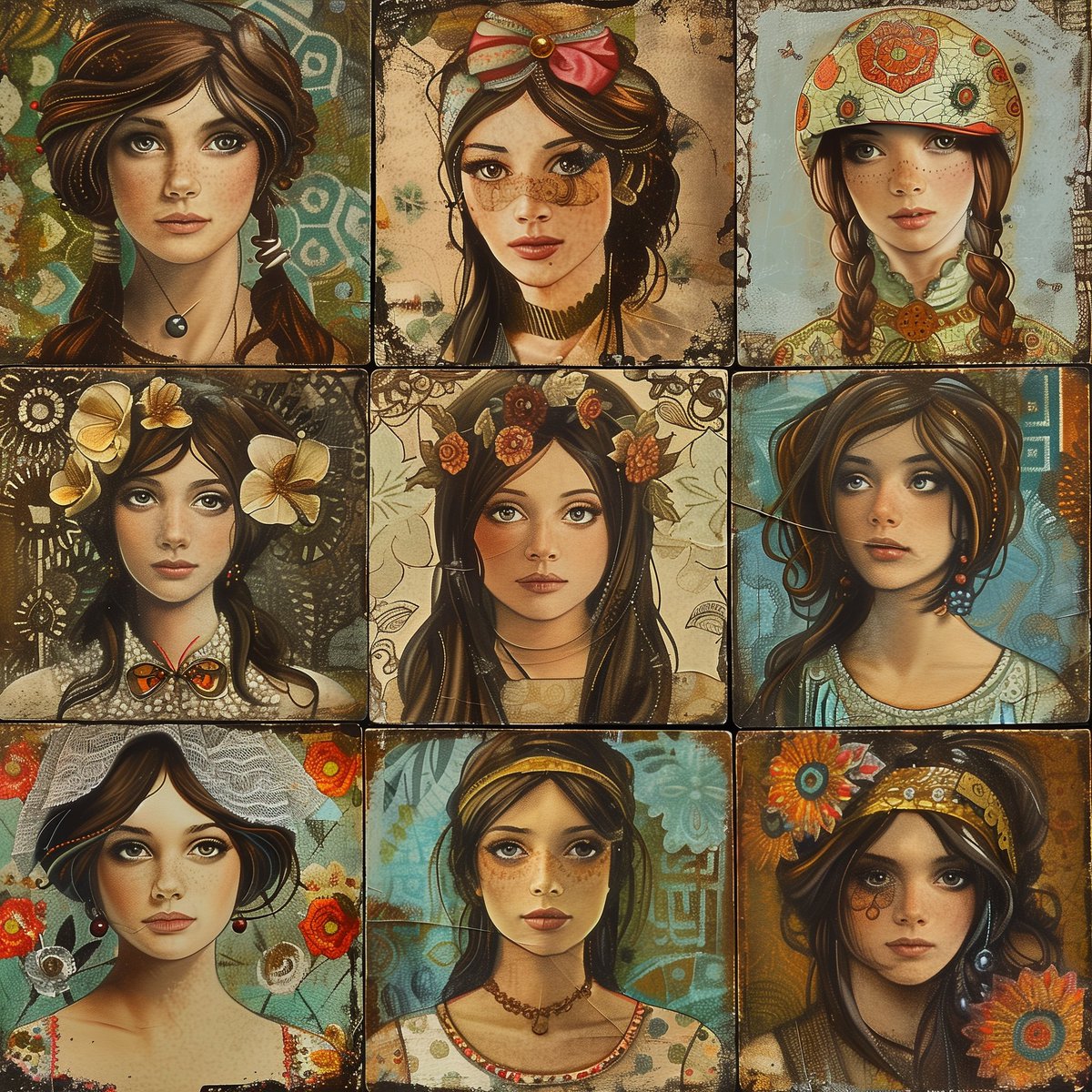 Good morning all☀️, this is a fun prompt to play with in MJ6
Try 'a panel of beautiful female portraits --v 6.0 --style raw'
It creates some interesting images, I upscaled this one🎨
Interested to see what you can come up with😀
I hope you all have a great day!