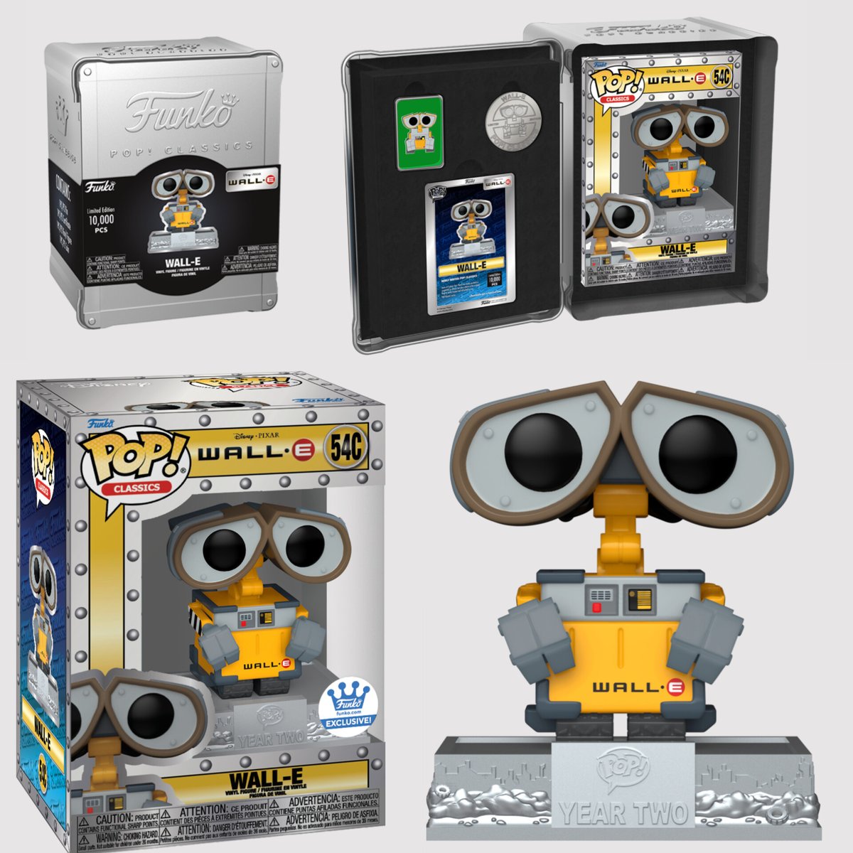 First look at Classic Wall E. Coming soon 

#walle #FunkoPopVinyl #FunkoNews #FunkoPopsNews #FunkoSoda #FunkoChase #Funkoverse #Loungefly #PopHolmes