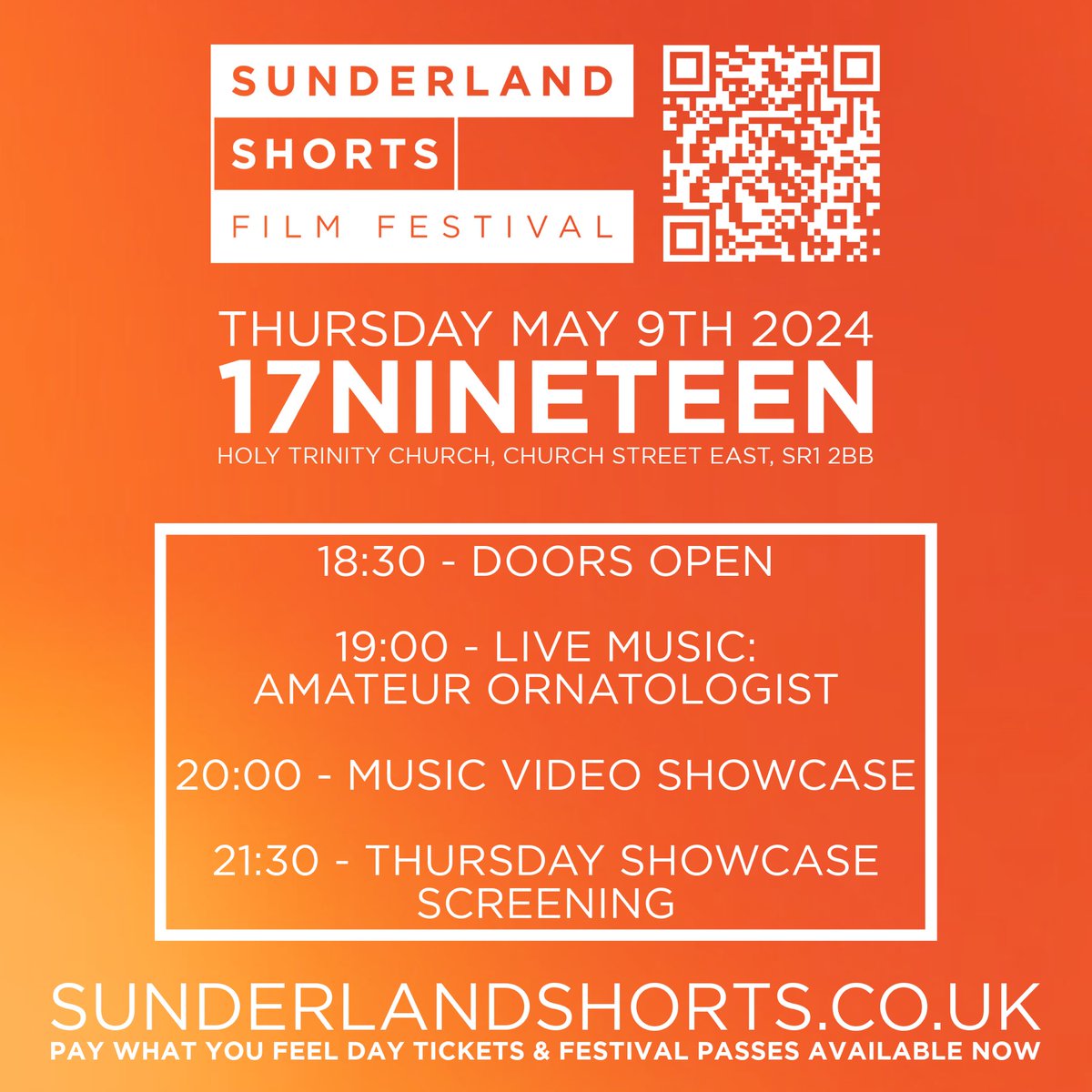 📣 ATTENTION FILM LOVERS 🎬 Sunderland Shorts Film Festival 2024 is here and you’re invited to join our celebration of cinema! 🎟️ thefirestation.org.uk/whats-on/171//… #SSFF24
