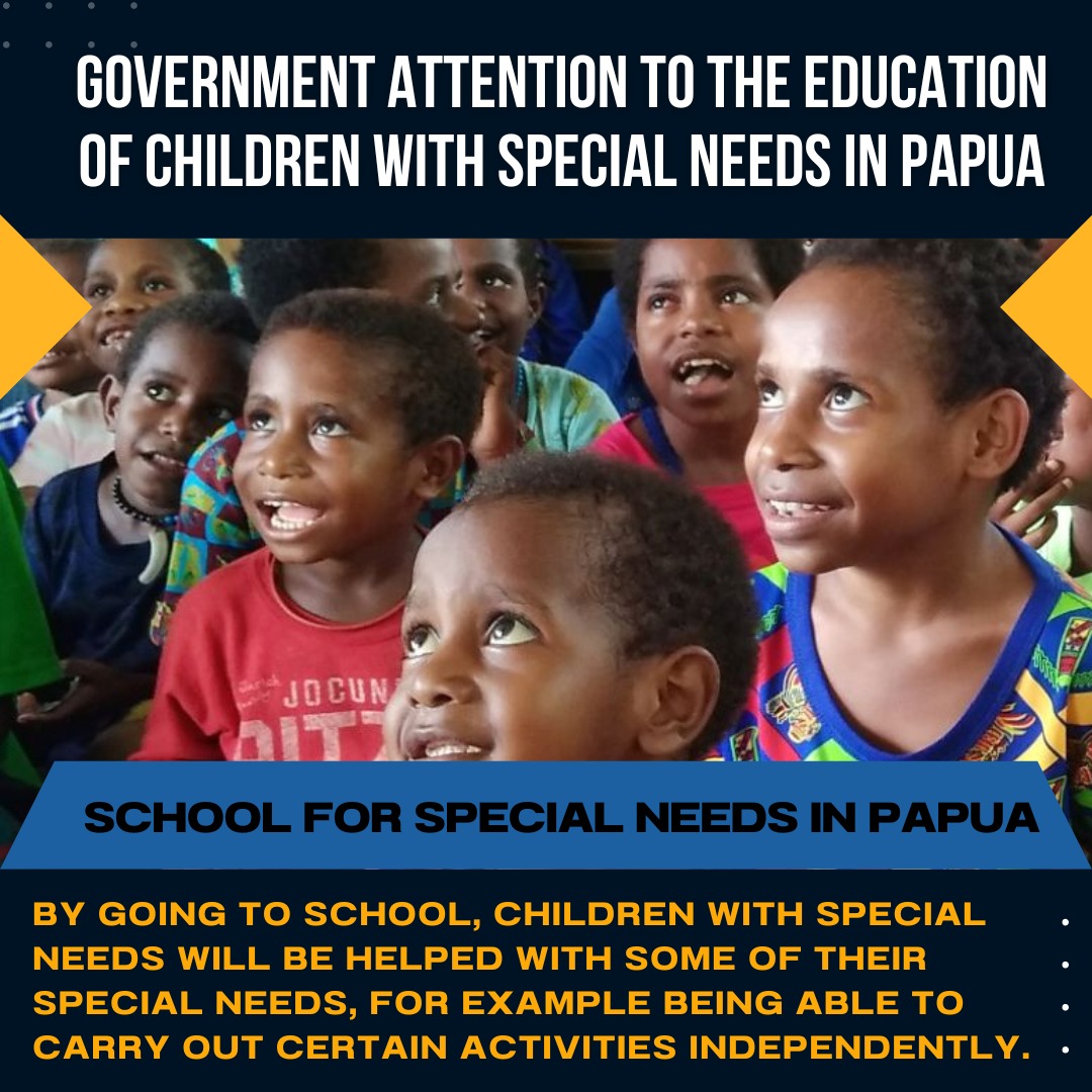 #Papua #PapuaIndonesia #SpecialNeeds #SLBPapua #ForABetterPapua.