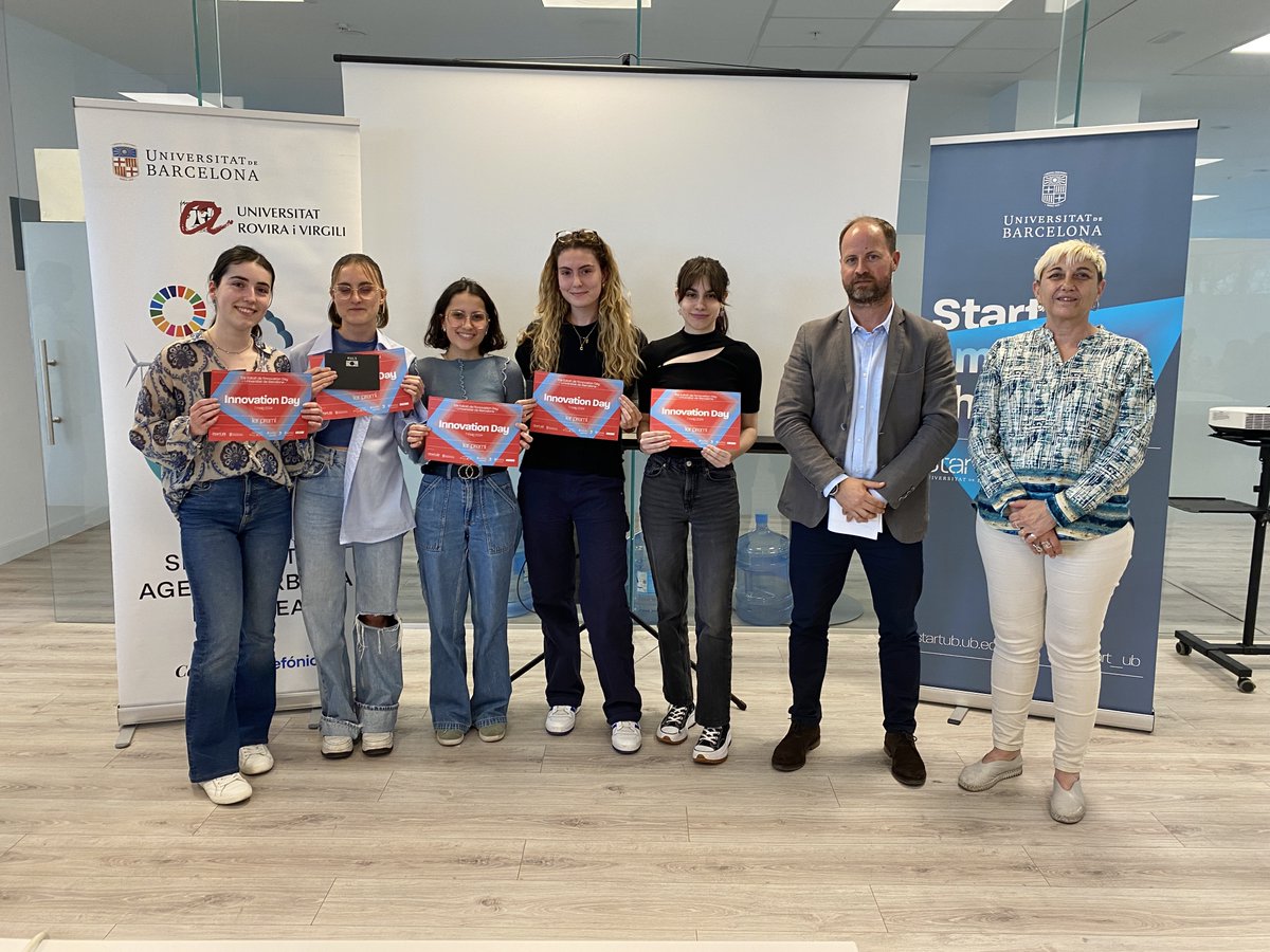 StartUB! Universitat de Barcelona (@start_ub) on Twitter photo 🙌🏼 Ahir es va celebrar la 10a edició de l'I-Day de la <a href="/UniBarcelona/">Universitat de Barcelona</a>.
Alumnes, alumni i PDI de diferents facultats van buscar solucions als reptes plantejats per 3 càtedres #UB.
🏅Enhorabona als participants i felicitats als guanyadors/es dels reptes!
🔗startub.ub.edu/10a-edicio-del… 🙌🏼 Ahir es va celebrar la 10a edició de l'I-Day de la <a href="/UniBarcelona/">Universitat de Barcelona</a>.
Alumnes, alumni i PDI de diferents facultats van buscar solucions als reptes plantejats per 3 càtedres #UB.
🏅Enhorabona als participants i felicitats als guanyadors/es dels reptes!
🔗startub.ub.edu/10a-edicio-del…