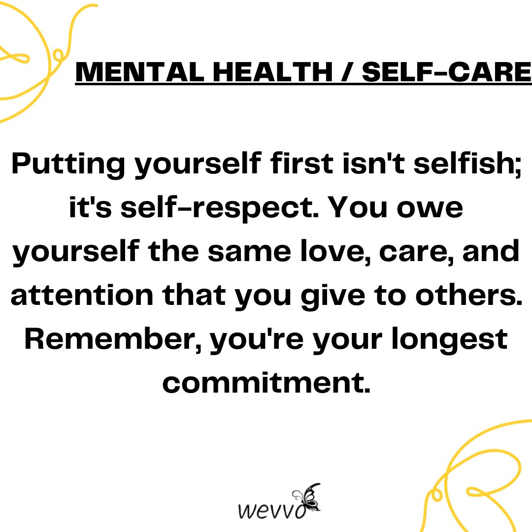 Prioritize Yourself: Because Self-Care Isn't Selfish, It's Survival.
°
°
°
#wevvocommunity #Selfcaretips #mentalhealthmatters #selfcare #protectyourpeace  #mentalhealth #abusesurvivor  #healthiswealth #selfhelpforwomen #explorepage