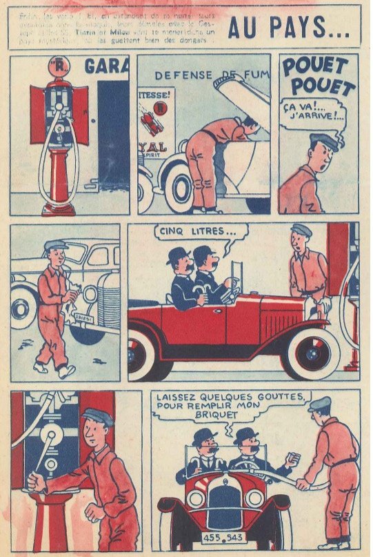 #8mai Couverture par F. A. Breysse du 1er numéro post-capitulation allemande du magazine Cœurs Vaillants : Tintin et les autres sortent symboliquement de captivité. Les jeunes lecteurs vont pouvoir recommencer la lecture de 'Tintin au pays de l'or noir', interrompue en déc. 1940.