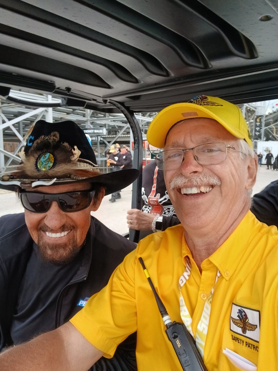 The @KPCharityRide visited IMS yesterday. Everyone was awesome! And I met the King!