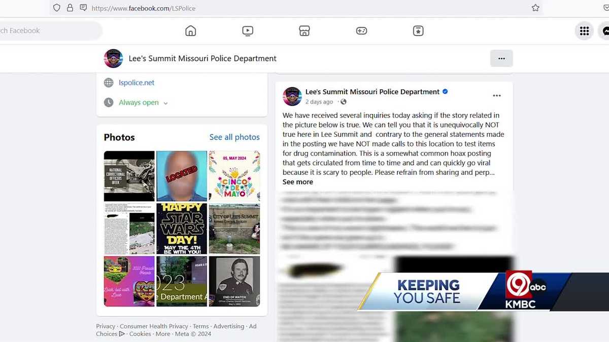 👍VITALIFE24.NET✅ VITALIFE24.NET Lee's Summit police grapple with aftermath of viral Facebook hoax: A viral Facebook post falsely claiming a risk of fentanyl… dlvr.it/T6bX70 FITNESS SCHWEIZ ✅SCHWEIZ ABNEHMEN #facebook #facebook_schweiz #facebook_news