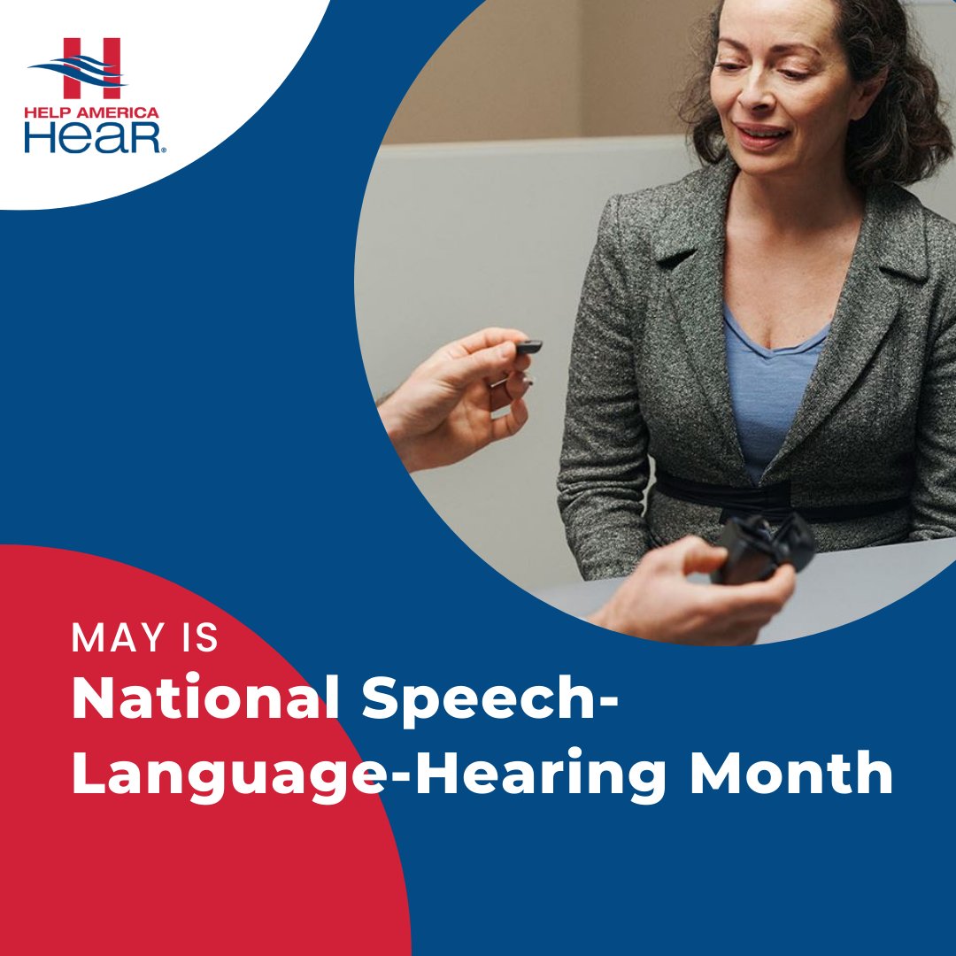 Did you know May is National Speech-Language-Hearing Month? This month is all about celebrating communication and helping those in need! 

#HelpAmericaHear #LongIsland #hearingloss #hearinglossawareness #hearing #hearingimpaired #hearingcare #listenwithcare #deafcommunity