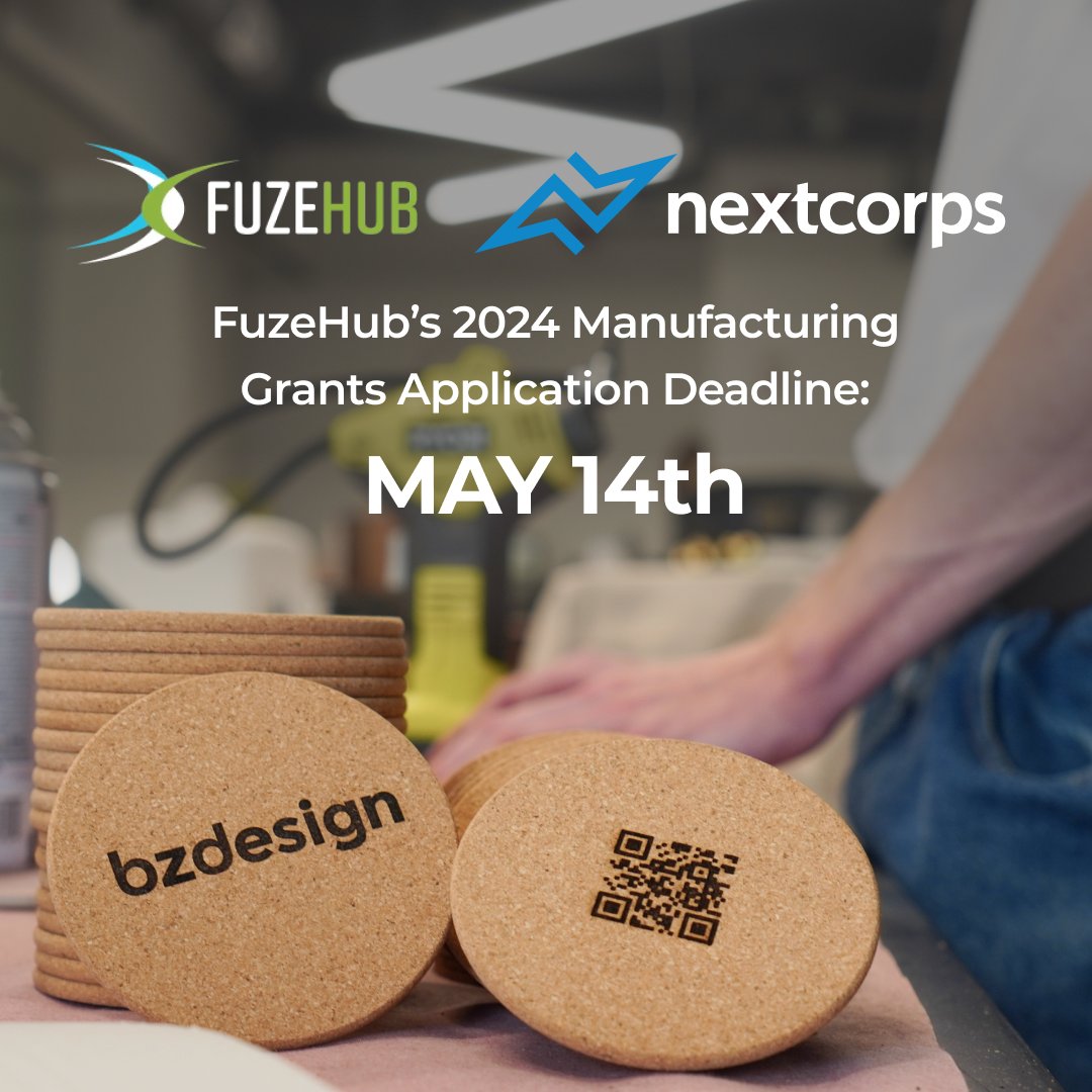 Partner with @NextCorps and get your application in before May 14th so you can unlock access to not only the NextCorps FabLab but Bzdesign's support as you navigate a playground of prototyping technology! Apply today at nextcorps.org/event/fuzehubs… Contact us at create@bzdesign.com.