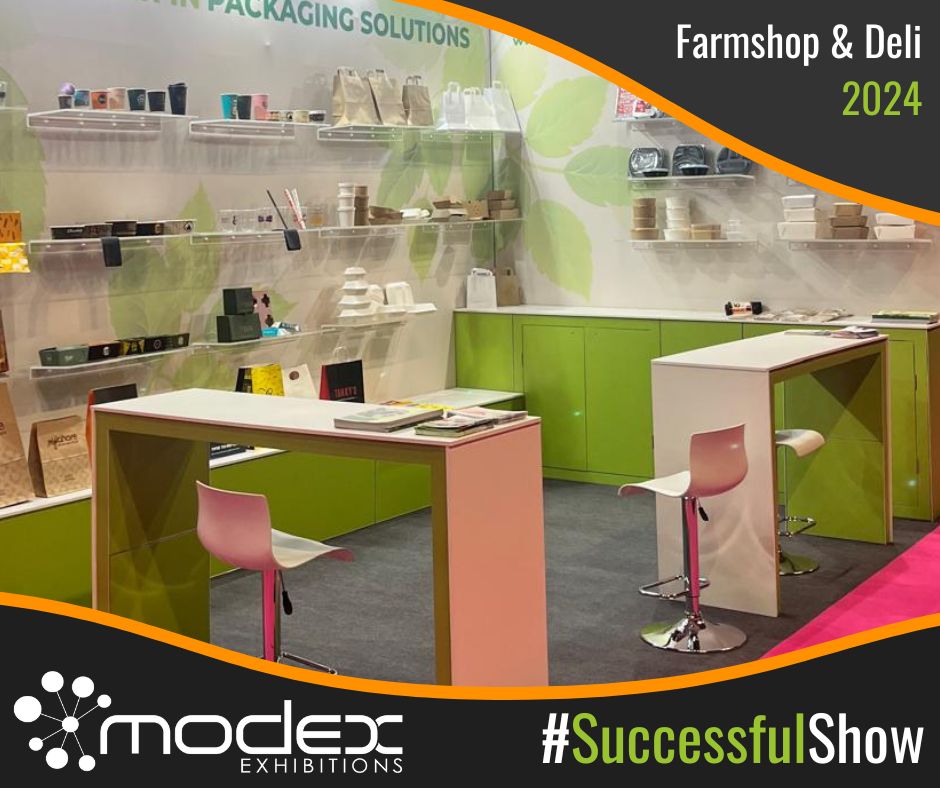 Some of our stands from last week's Farmshop & Deli Show at the NEC, Birmingham...
#modex #modexexhibitions #eventprofs #events #exhibitions #weareevents #wemakeevents #successfulshow #necbirmingham #FSD2024